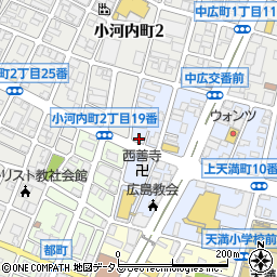 竹丸理容室周辺の地図