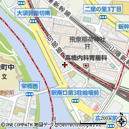 広島ビューティー＆ブライダル専門学校周辺の地図