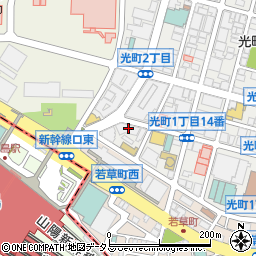 もみじ銀行広島光町支店周辺の地図