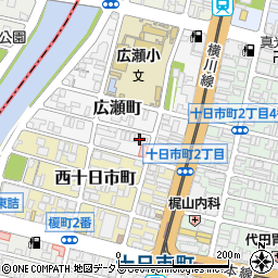 新広島ヤクルト販売株式会社　第一センター周辺の地図