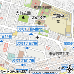 ナカタニ　広島営業所周辺の地図
