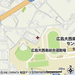 広島県東広島市西条町御薗宇3553周辺の地図