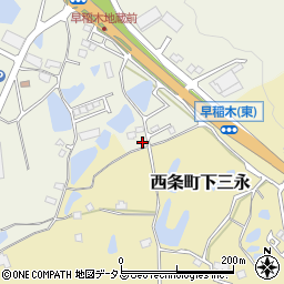 広島県東広島市西条町御薗宇10729周辺の地図