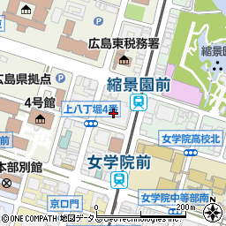 広島銀行アーバンビューグランドタワー ＡＴＭ周辺の地図