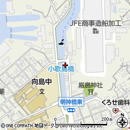 株式会社クリエイティブ　尾道支店周辺の地図