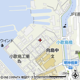 広島県尾道市向島町富浜16058-100周辺の地図