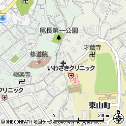 尾長東アパートＢ棟周辺の地図