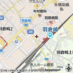 紀陽銀行日根野支店周辺の地図