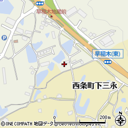 広島県東広島市西条町御薗宇729周辺の地図