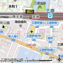 中国労働金庫三原支店周辺の地図