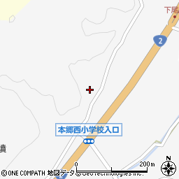 広島県三原市本郷町南方7073周辺の地図