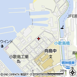 広島県尾道市向島町富浜16058-102周辺の地図