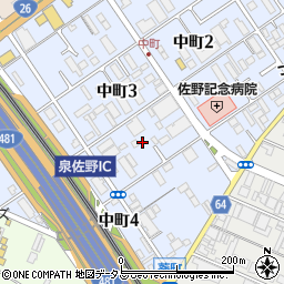 ヘルパーステーション栄公周辺の地図