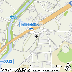 広島県東広島市西条町御薗宇8521周辺の地図