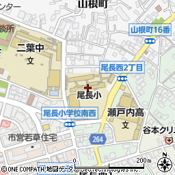 広島市立尾長小学校周辺の地図
