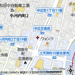 フジ美術印刷株式会社　広島営業所周辺の地図