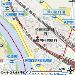 フローレンス上大須賀ターミナルスクエア管理室周辺の地図
