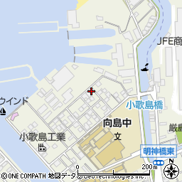 広島県尾道市向島町富浜16058-103周辺の地図