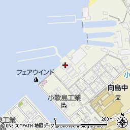 広島県尾道市向島町富浜16058-108周辺の地図