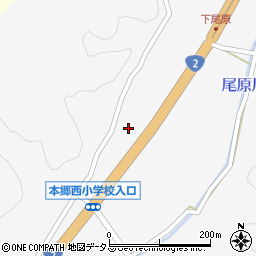 広島県三原市本郷町南方7067周辺の地図