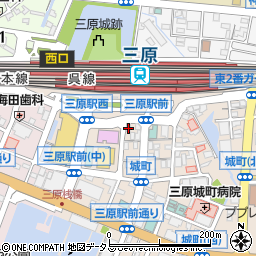 ニッポンレンタカー三原駅前営業所周辺の地図