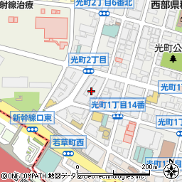 日総工産株式会社　広島営業所周辺の地図