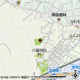 広島県尾道市吉和西元町周辺の地図
