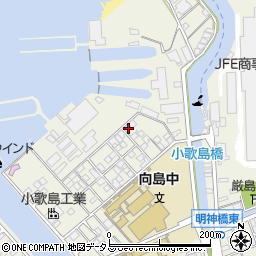 広島県尾道市向島町富浜16058-32周辺の地図