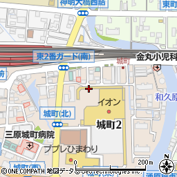堀江宝飾店三原店周辺の地図