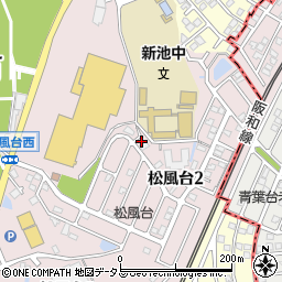 恵風デイサービス周辺の地図