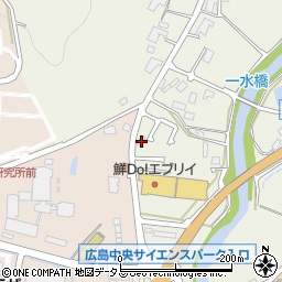 広島県東広島市西条町御薗宇2851周辺の地図