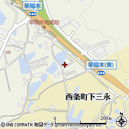 広島県東広島市西条町御薗宇10730-42周辺の地図