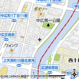 西日本リネンサプライ株式会社リースキン　営業統括周辺の地図