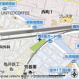 フォレストセレモ新栄宮浦会館周辺の地図