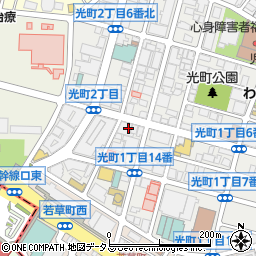 福光設計事務所周辺の地図