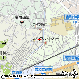 広島県尾道市吉和西元町14周辺の地図