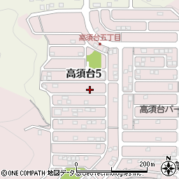 カーサ高須台周辺の地図