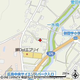 広島県東広島市西条町御薗宇2688周辺の地図