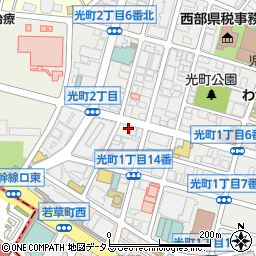 ウォンツ薬局光町２号店周辺の地図