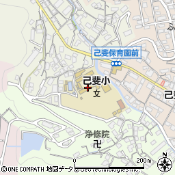 広島市立己斐小学校周辺の地図