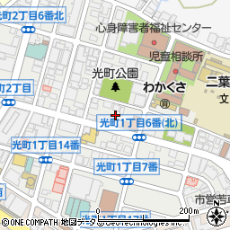 広島県広島市東区光町周辺の地図