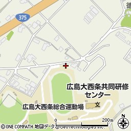 広島県東広島市西条町御薗宇3569周辺の地図