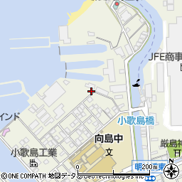 広島県尾道市向島町富浜16058-163周辺の地図