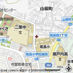 啓誠塾　二葉校周辺の地図