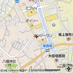 広島県尾道市向島町556-1周辺の地図