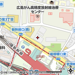 広島テレビ放送株式会社周辺の地図
