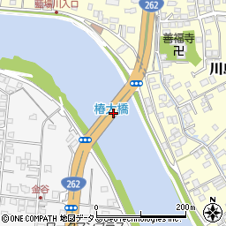 椿大橋周辺の地図