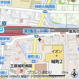 三原シティホテル周辺の地図