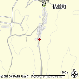 大阪府和泉市仏並町1387周辺の地図