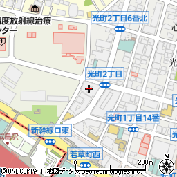 松鶴堂鍼灸院周辺の地図
